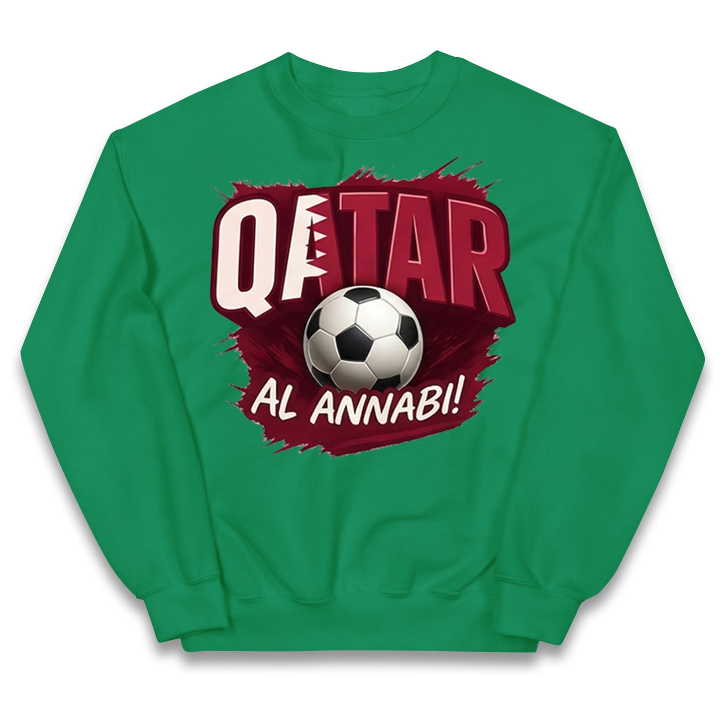vQatar Retro World Cup Kids Jumper