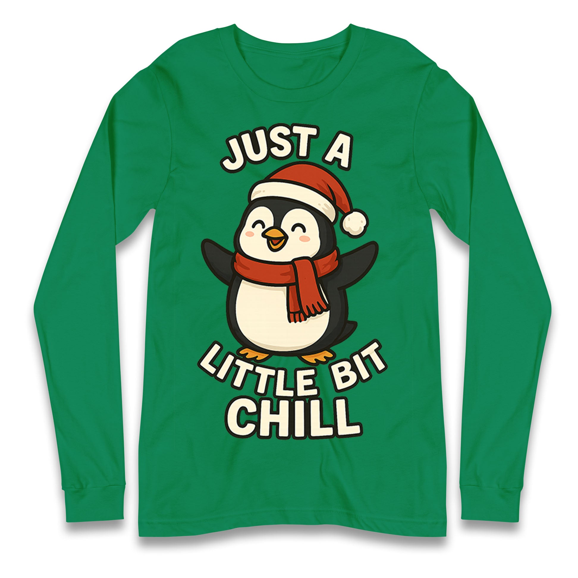 Penguin Christmas Longsleeve T Shirt