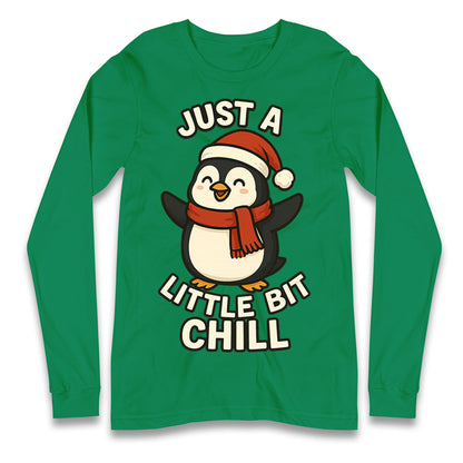 Penguin Christmas Longsleeve T Shirt