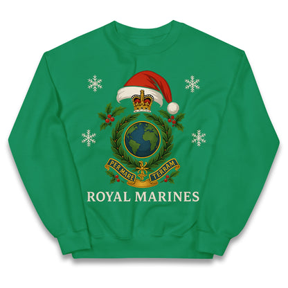 Royal Marines Christmas Kids Jumper