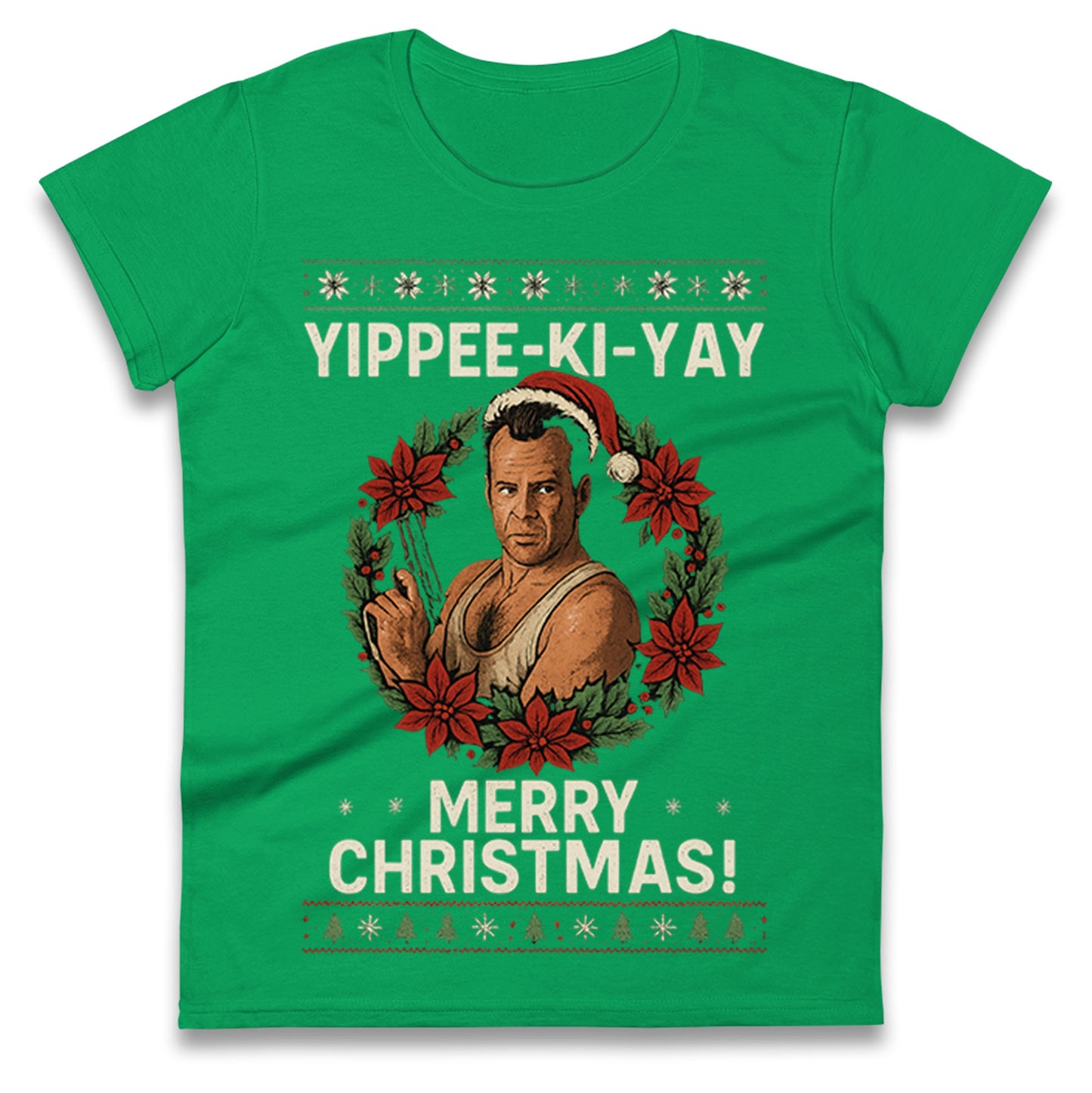 Yippee-Ki-Yay Die Hard Ladies T Shirt