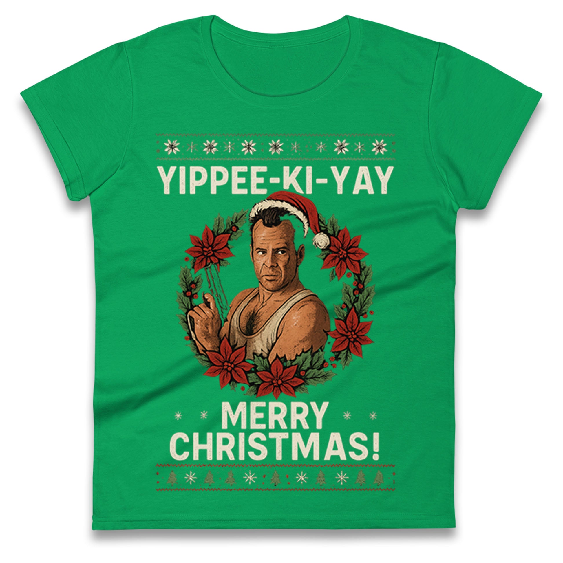 Yippee-Ki-Yay Die Hard Ladies T Shirt