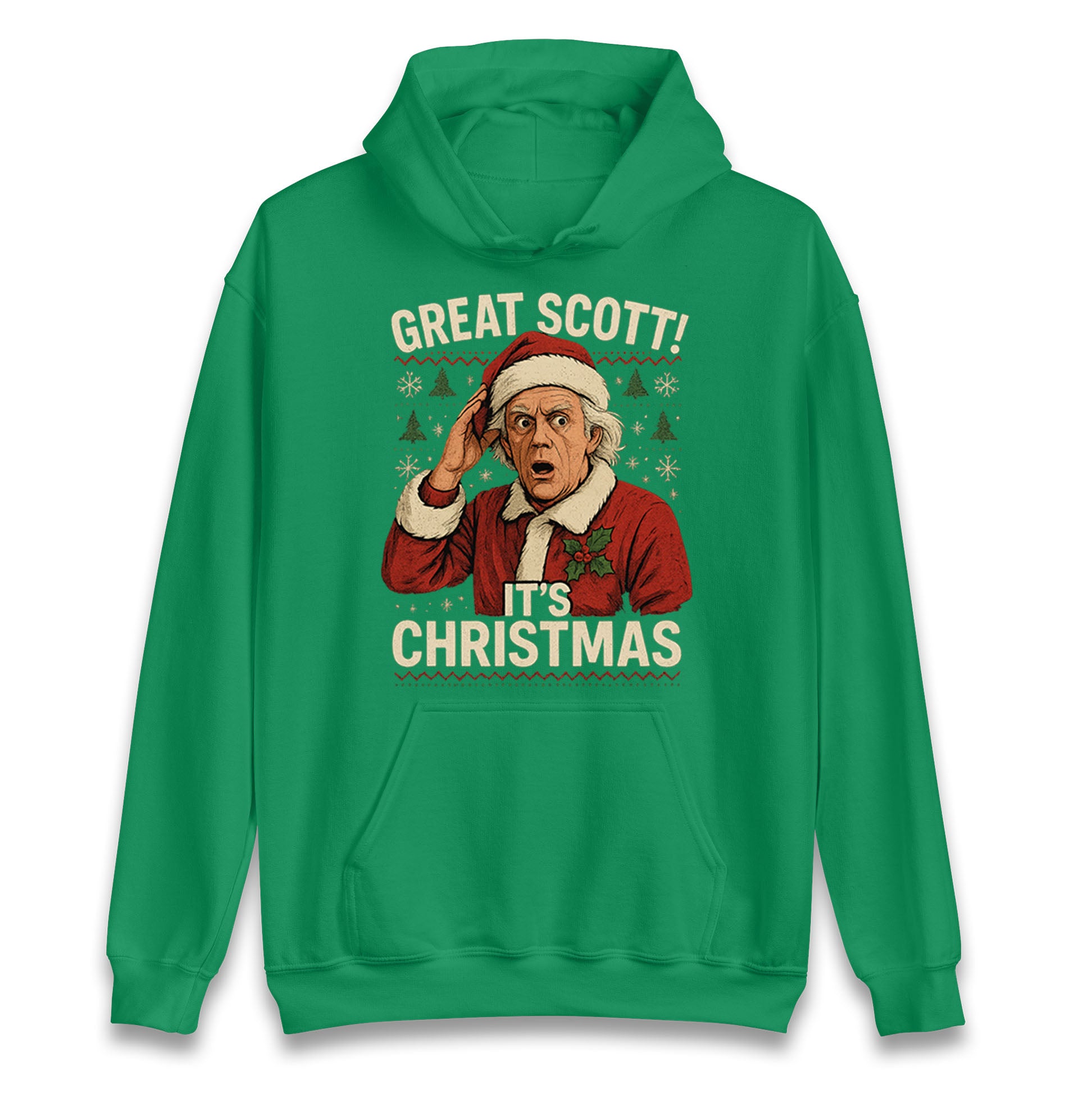 Back to the Future Doc Brown Hoodie