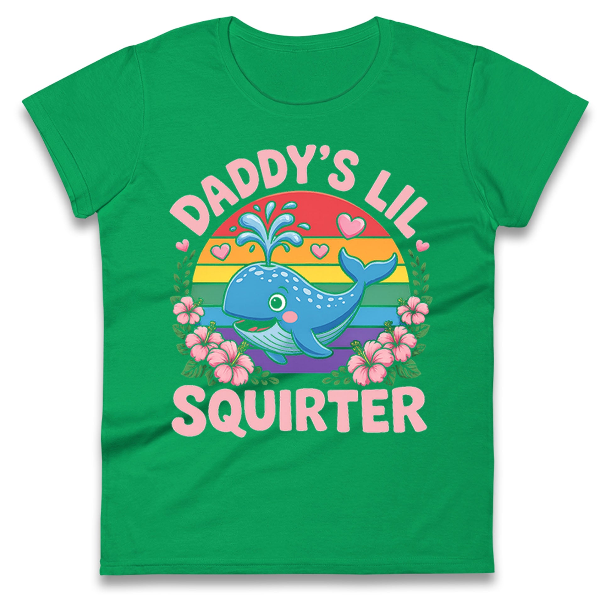 Daddys Lil Squirter Ladies T Shirt