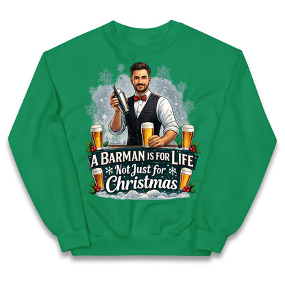Barman Christmas Kids Jumper