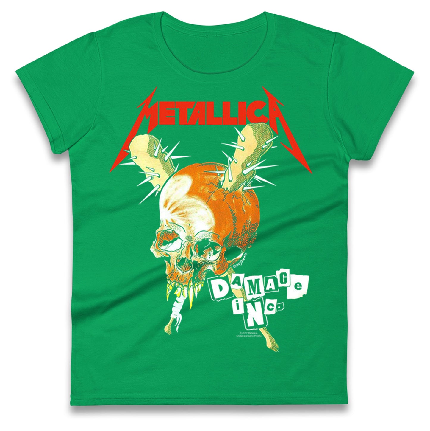 Metallica Damage Inc. Ladies T Shirt