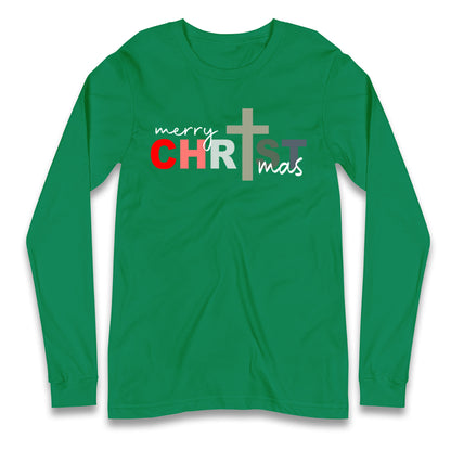 Christ Christmas Longsleeve T Shirt