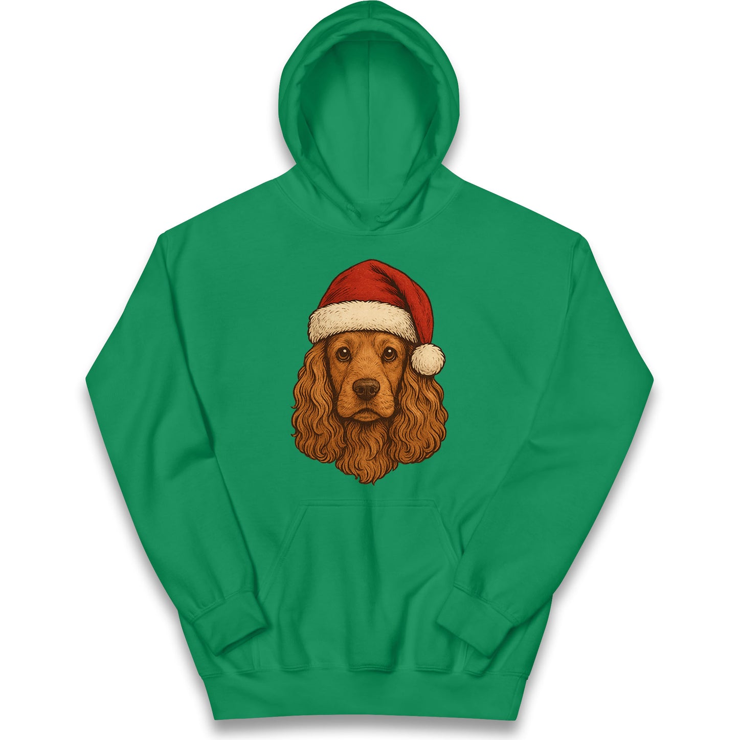 Cocker Spaniel Christmas Kids Hoodie