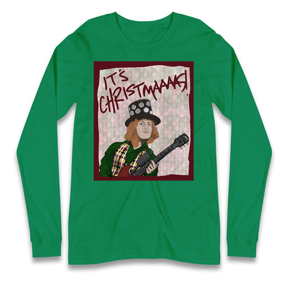 Noddy Holder Christmas Longsleeve T Shirt