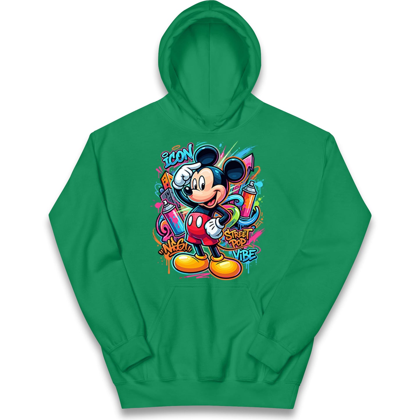 Graffiti Mickey Kids Hoodie