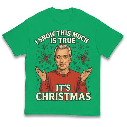 Martin Kemp Christmas Kids T Shirt
