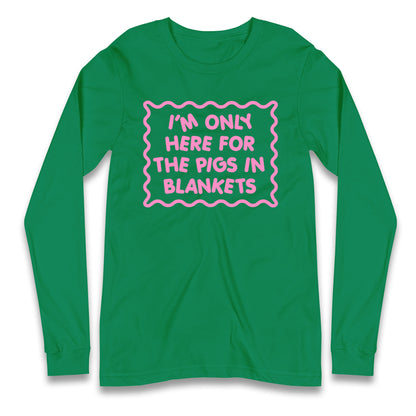 Pigs In Blankets Christmas Longsleeve T Shirt
