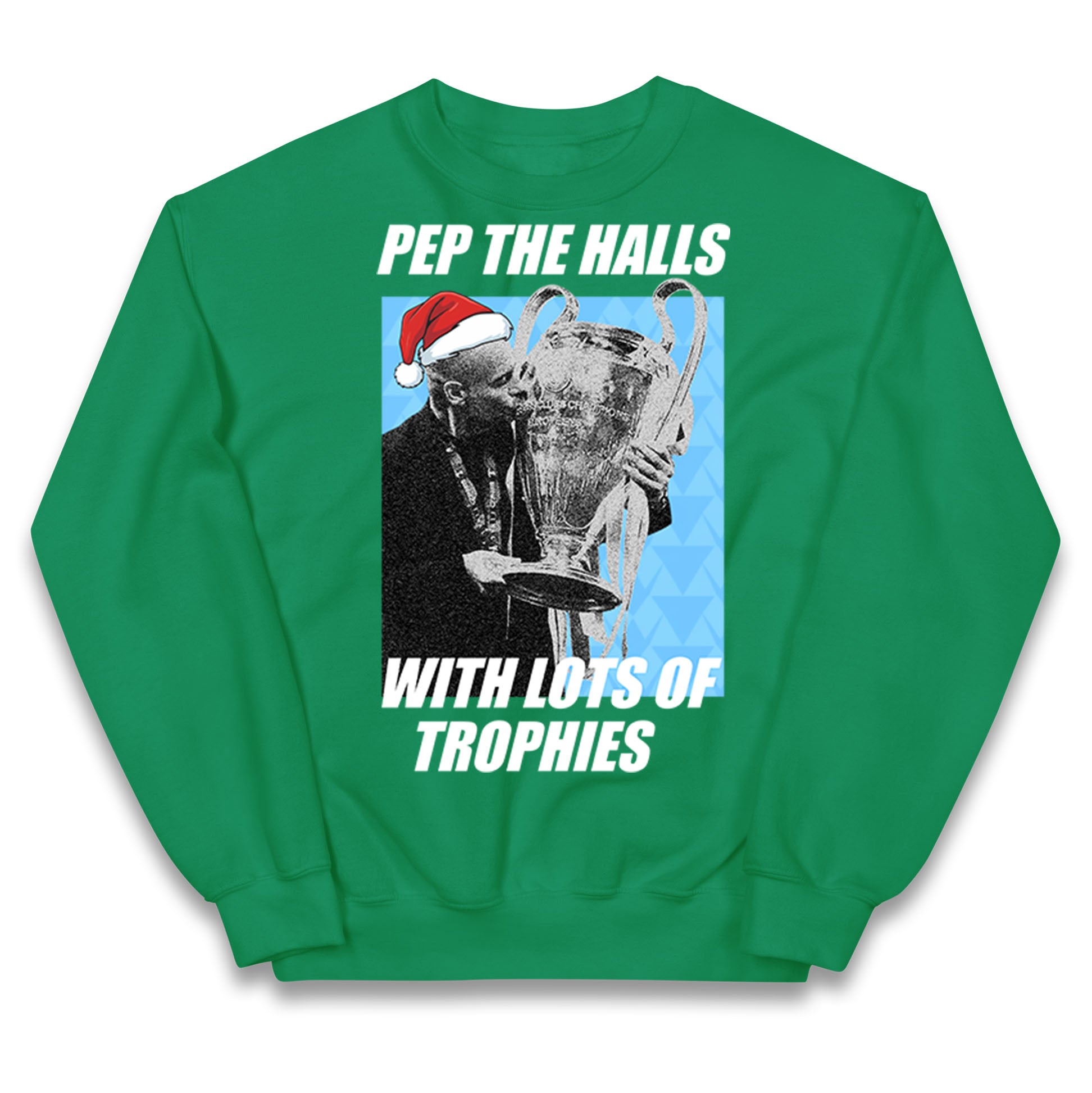 Pep Guardiola Christmas Kids Jumper