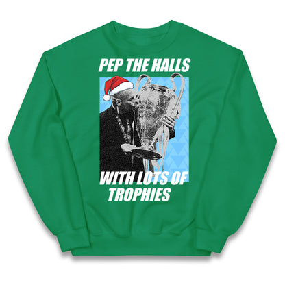 Pep Guardiola Christmas Kids Jumper