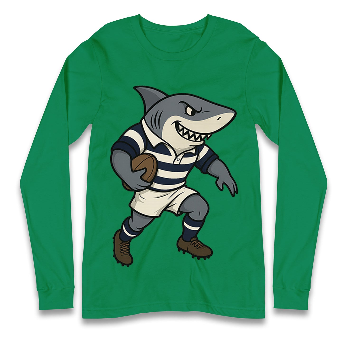 Retro Sale Sharks Rugby Union Longsleeve T Shirt