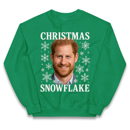 Prince Harry Xmas Kids Jumper
