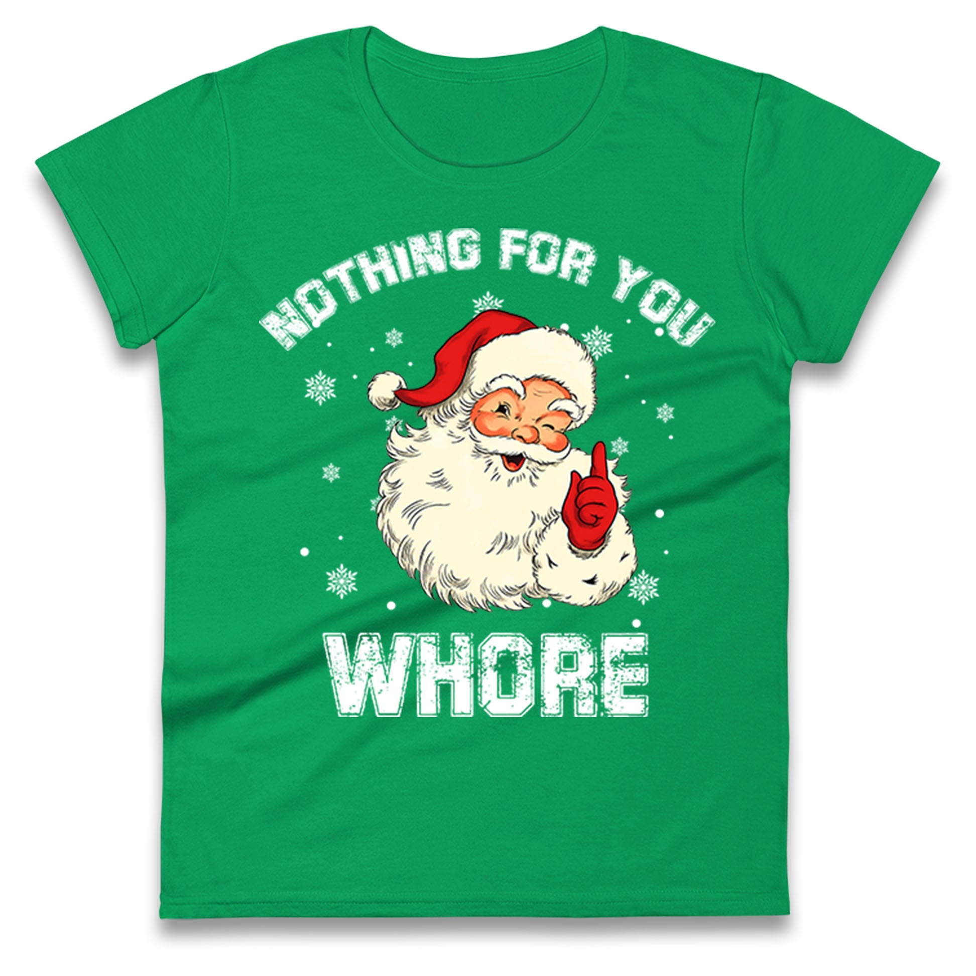 Christmas Whore Ladies T Shirt