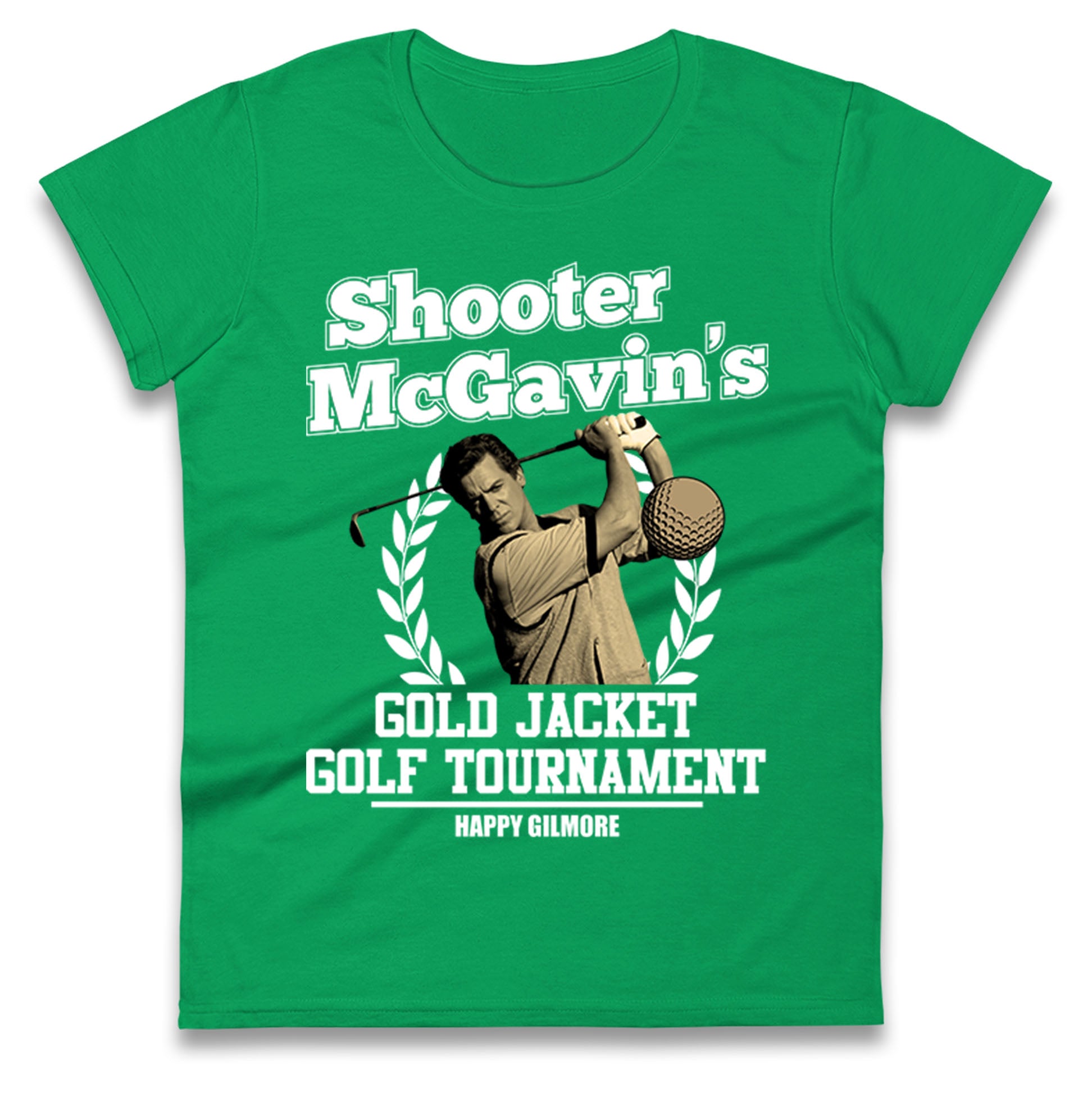 Mcgavin Happy Gilmore Ladies T Shirt 