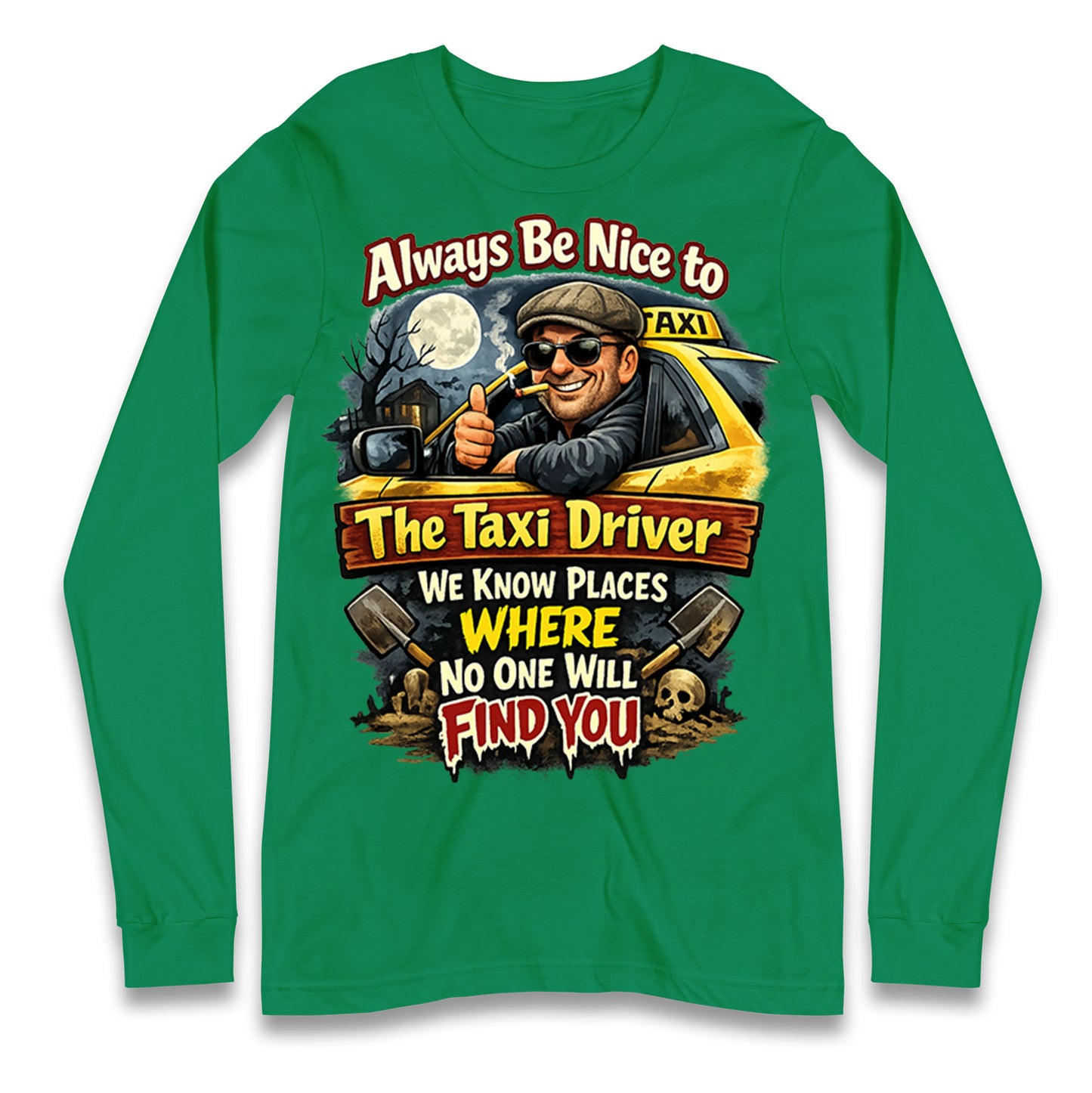 Taxi Driver Longsleeve T Shirt