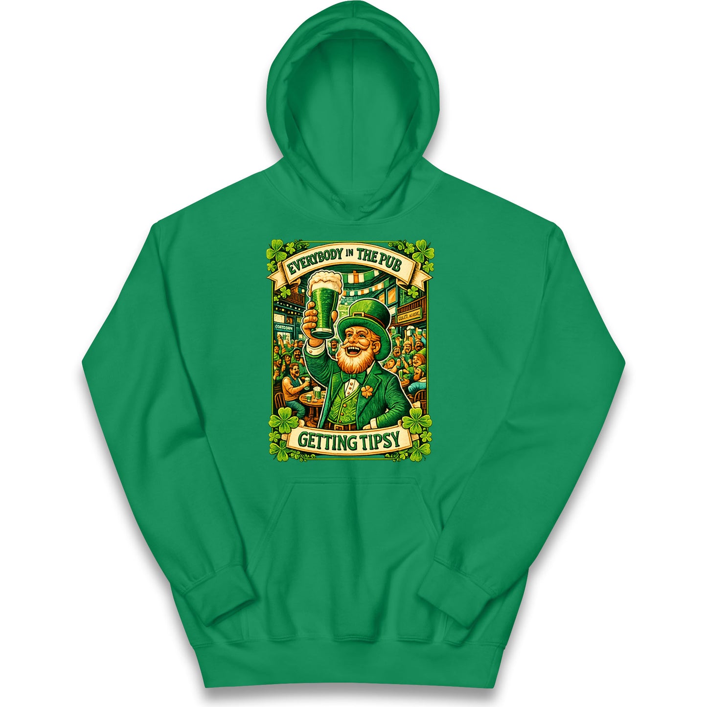 Everybody In The Pub Getting Tipsy Kids Hoodie
