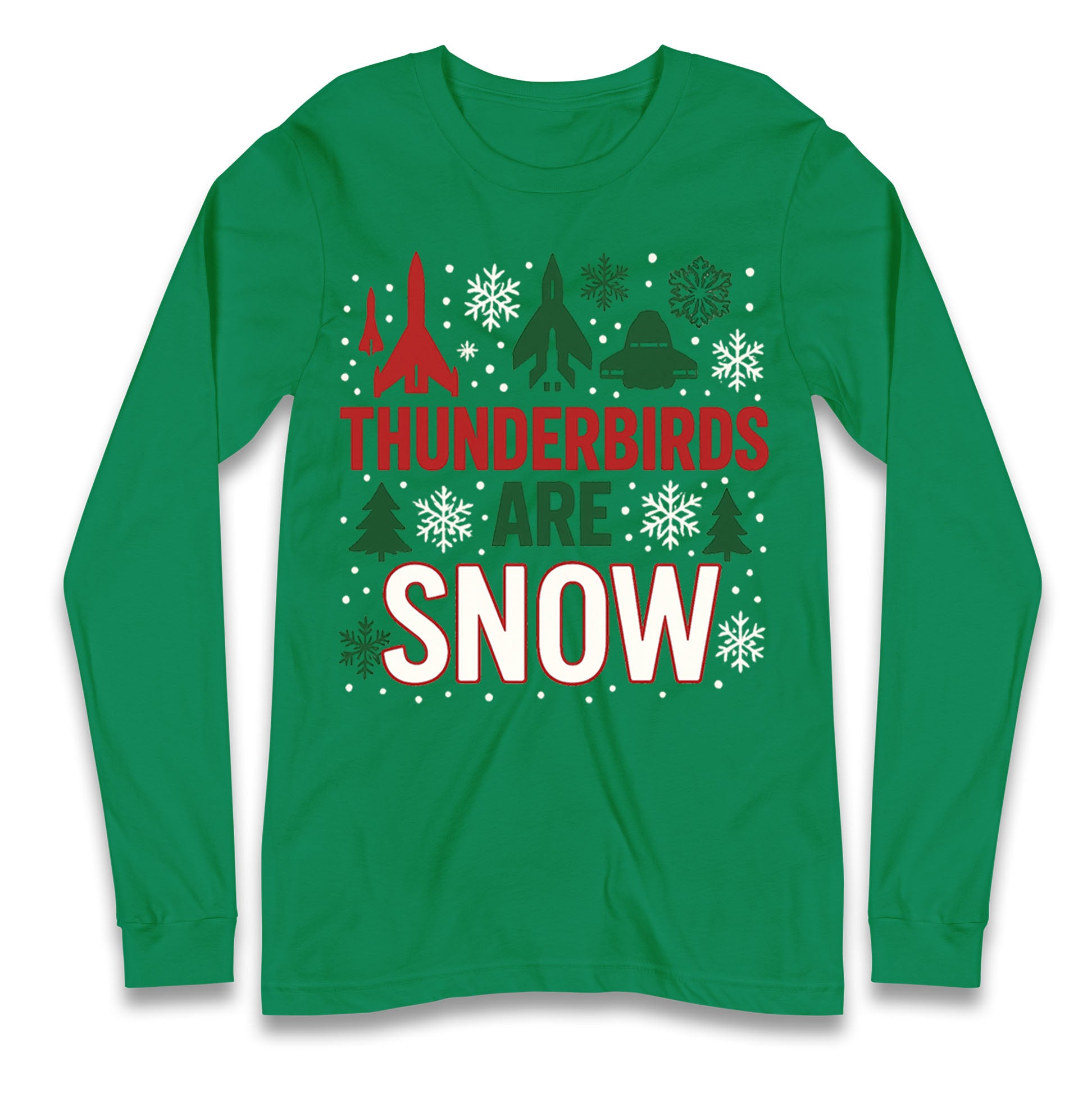 Thunderbirds Christmas Longsleeve T Shirt