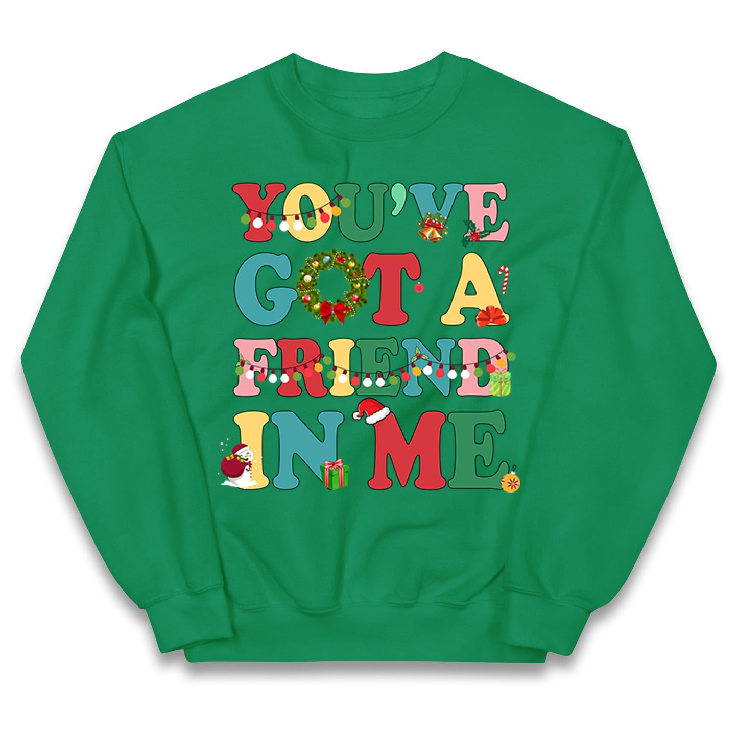 You've Got a Friend in Me Christmas Kids Jumper
