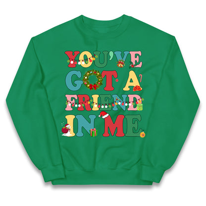 You've Got a Friend in Me Christmas Kids Jumper
