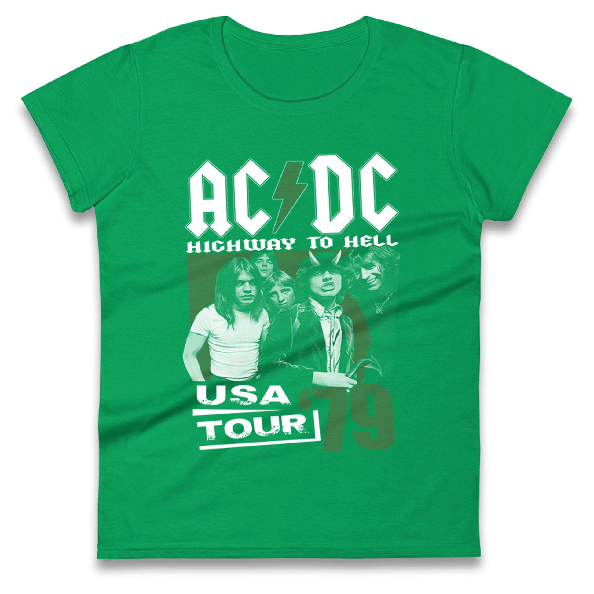 Highway To Hell Tour Ladies T Shirt