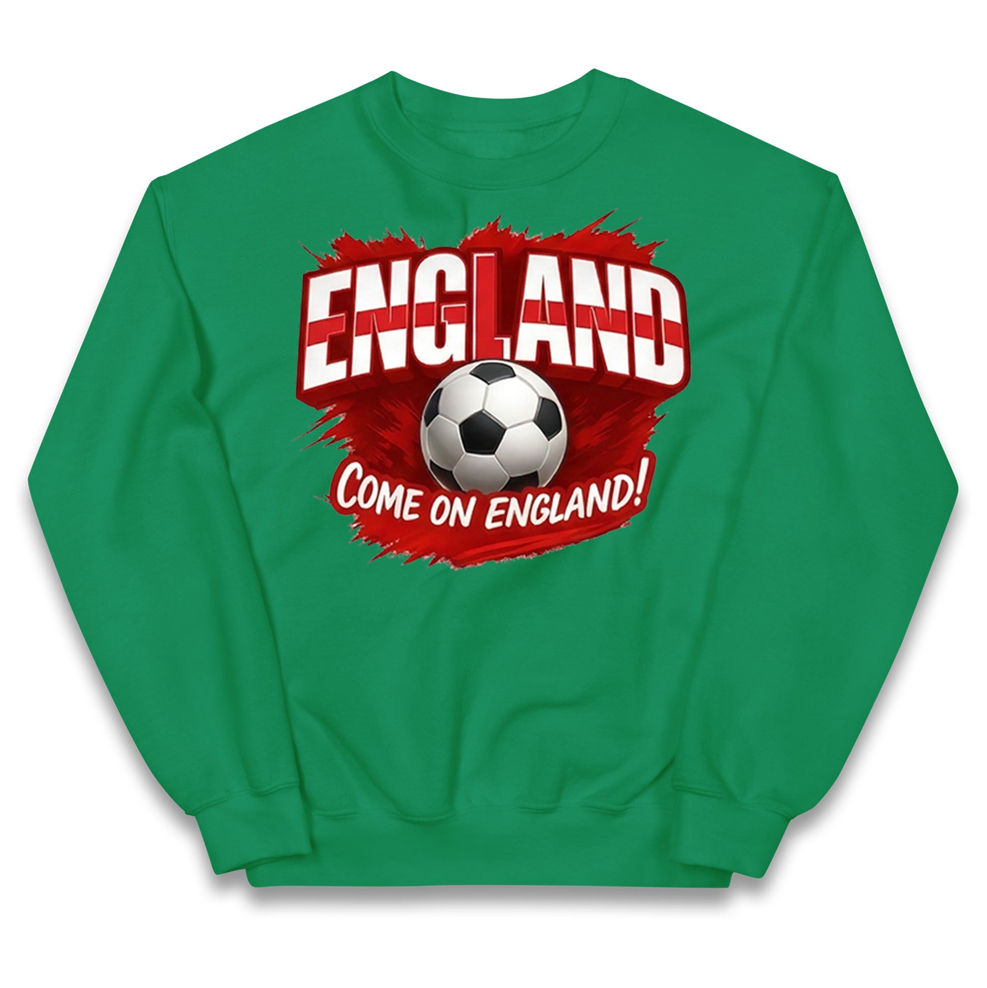 England Retro World Cup Kids Jumper
