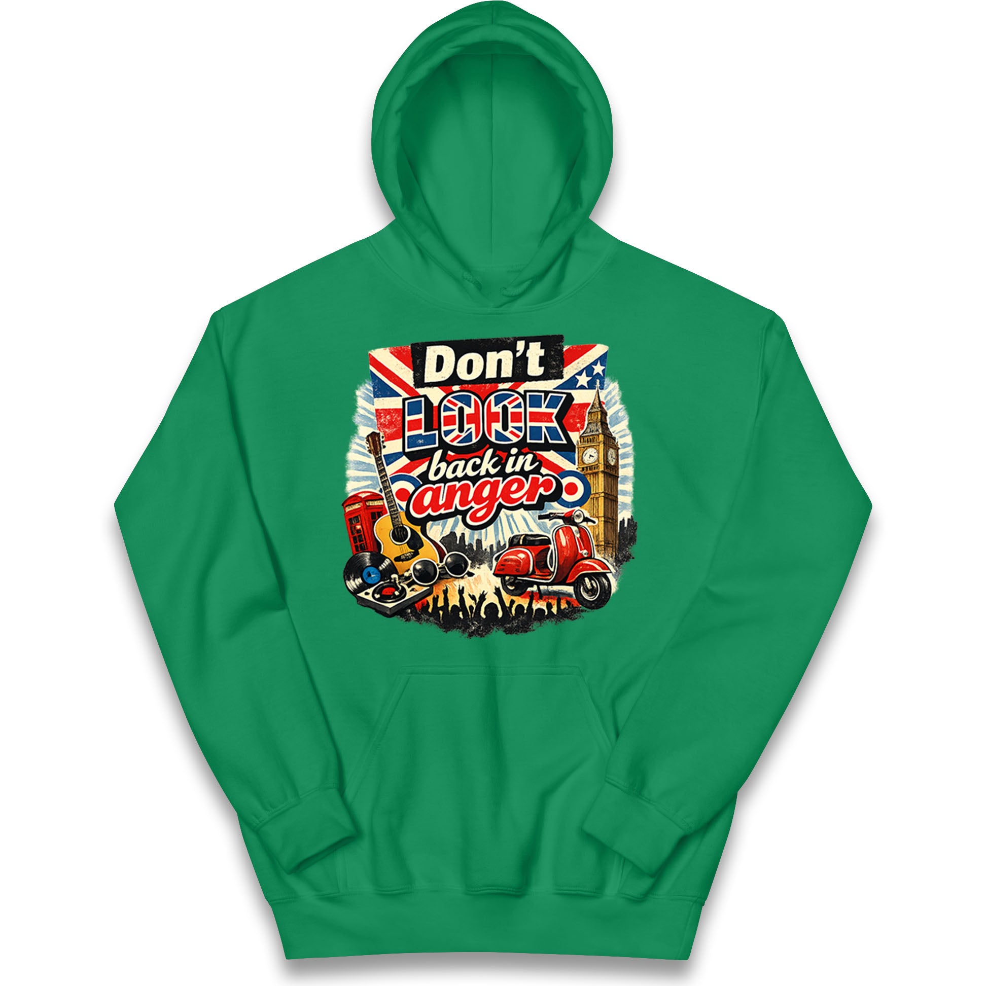 Don't Look Back In Anger Kids Hoodie