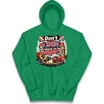 Don't Look Back In Anger Kids Hoodie