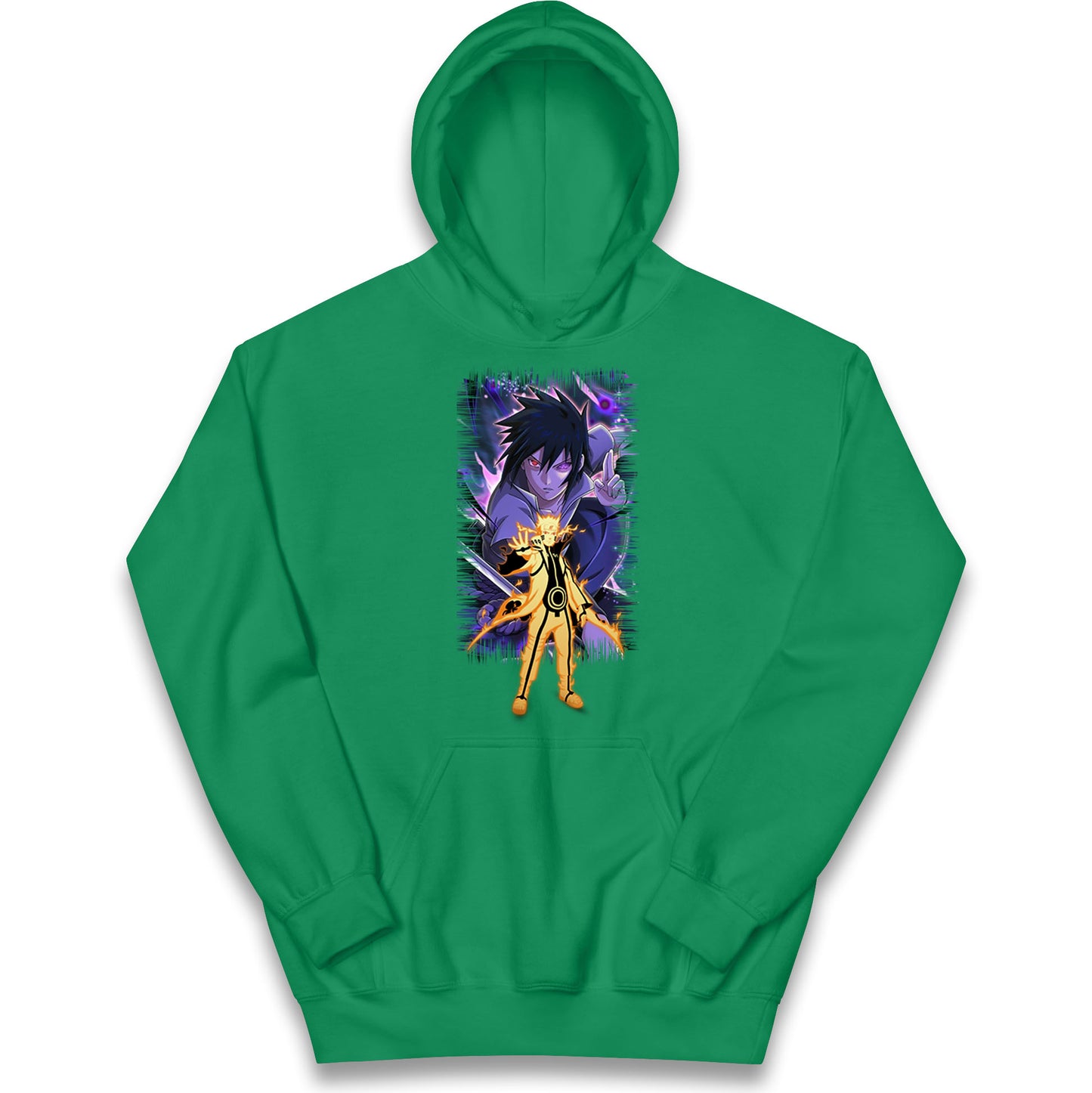 sasuke uchiha and naruto uzumaki hoodie