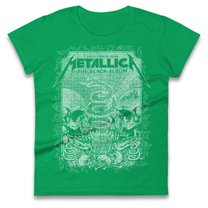 Metallica The Black Album Ladies T Shirt 