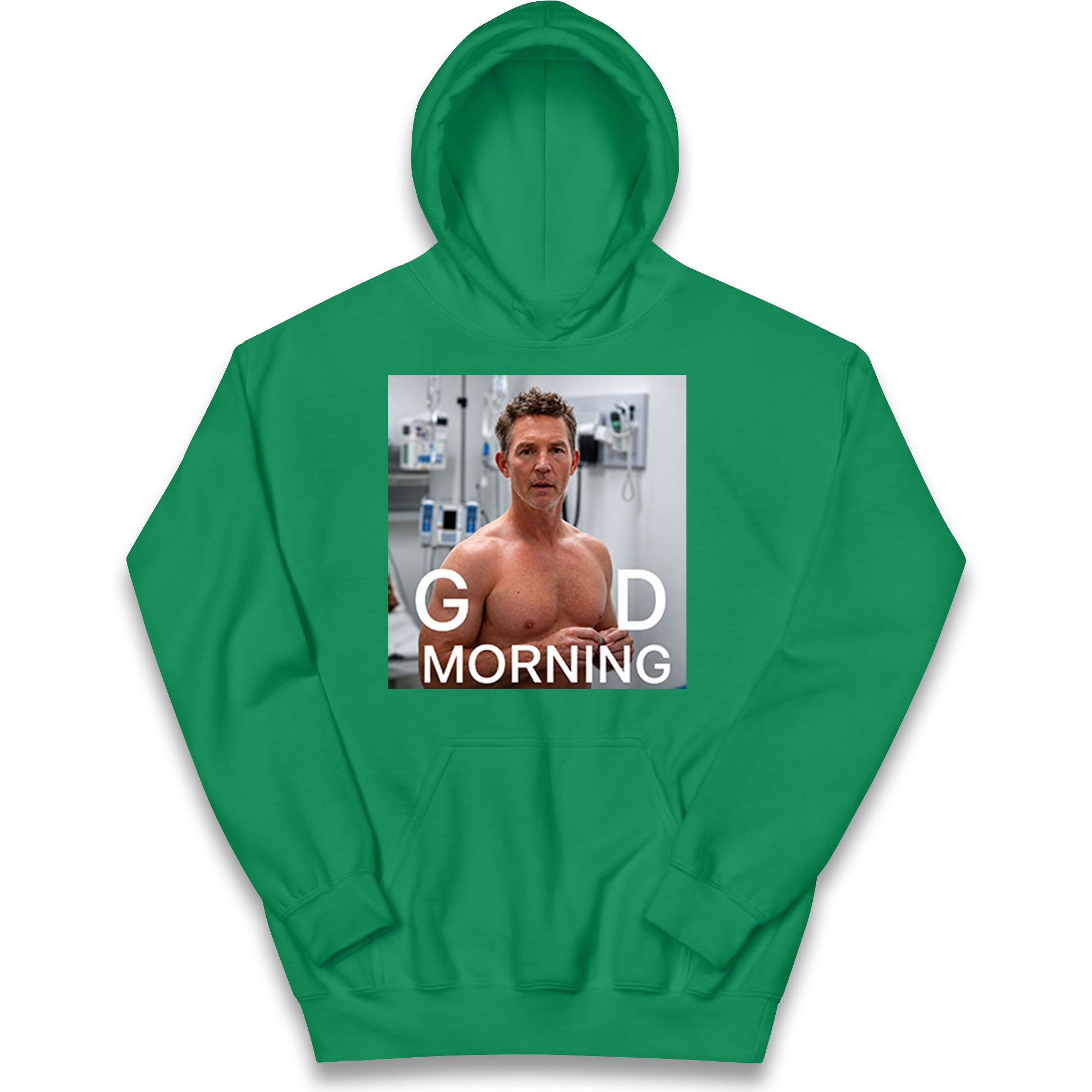 Dr Jack Abbot Shirtless Good Morning Kids Hoodie