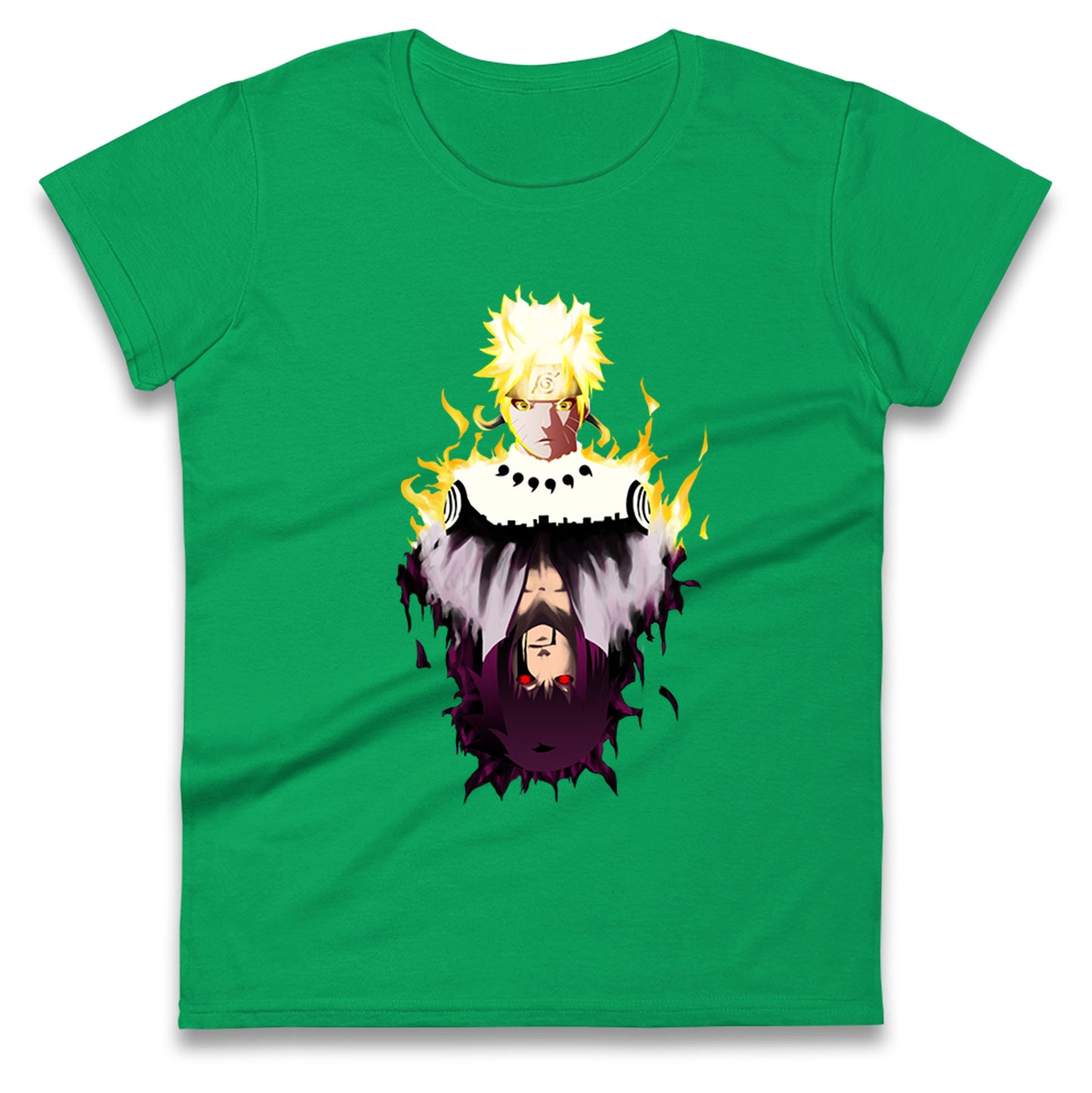 Naruto Uzumaki & Sasuke Uchiha Womens T Shirt