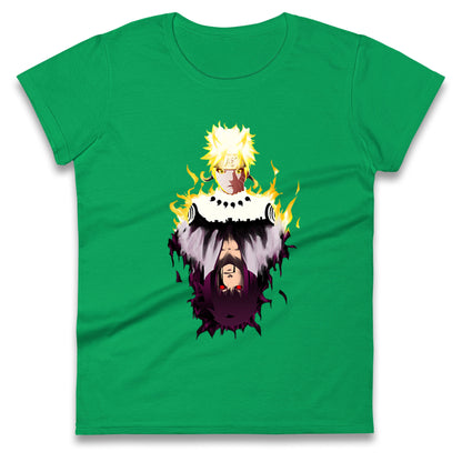 Naruto Uzumaki & Sasuke Uchiha Womens T Shirt