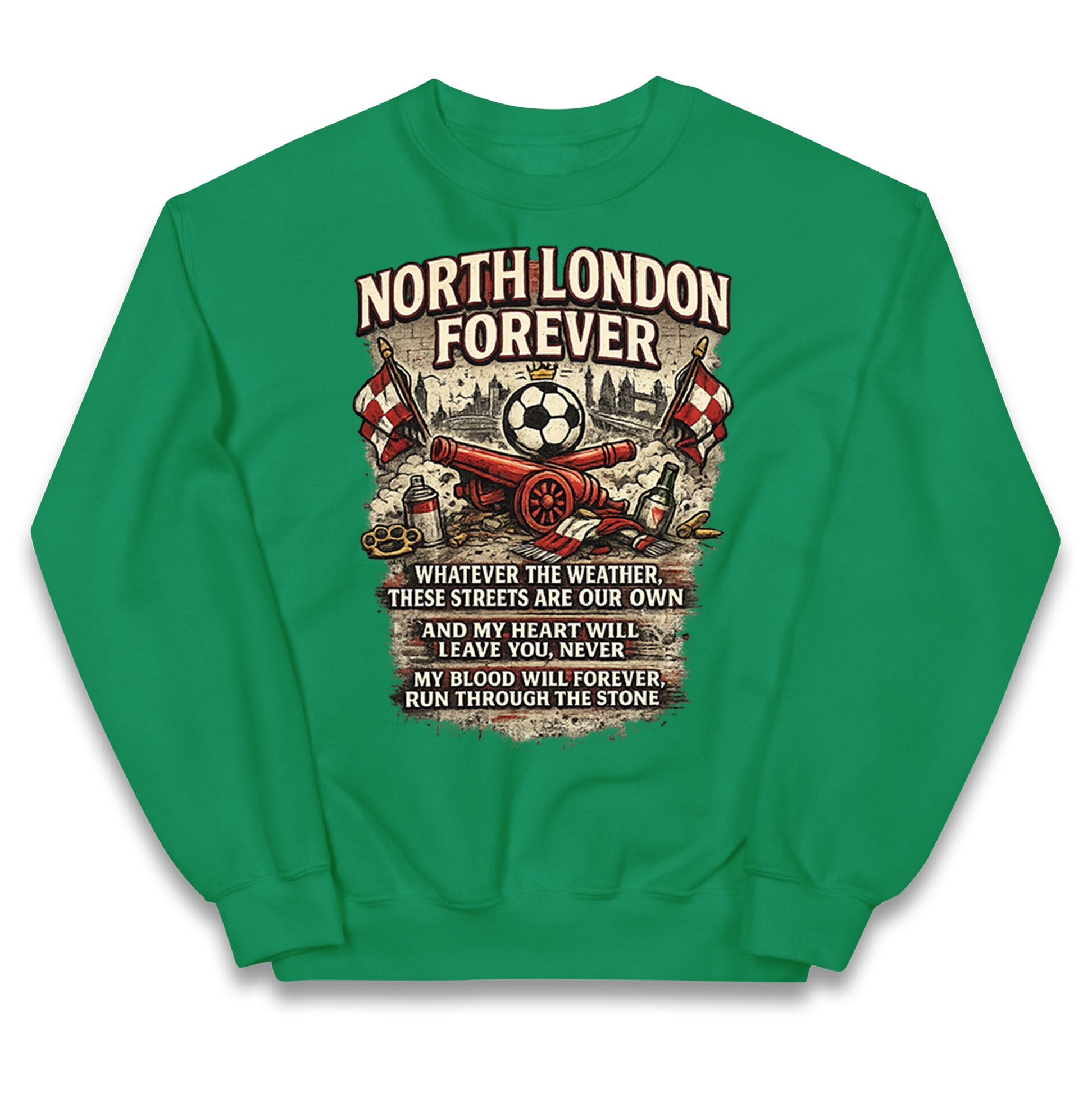 Arsenal North London Forever Kids Jumper