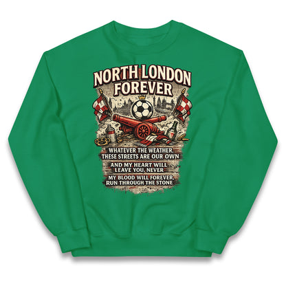 Arsenal North London Forever Kids Jumper