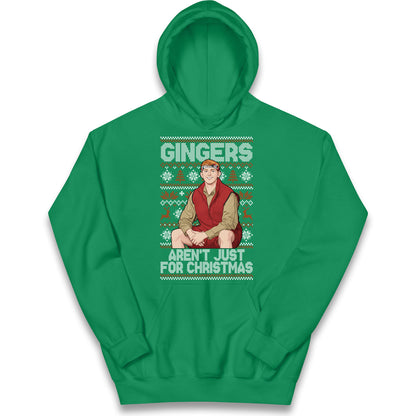 Angry Ginge Xmas Kids Hoodie