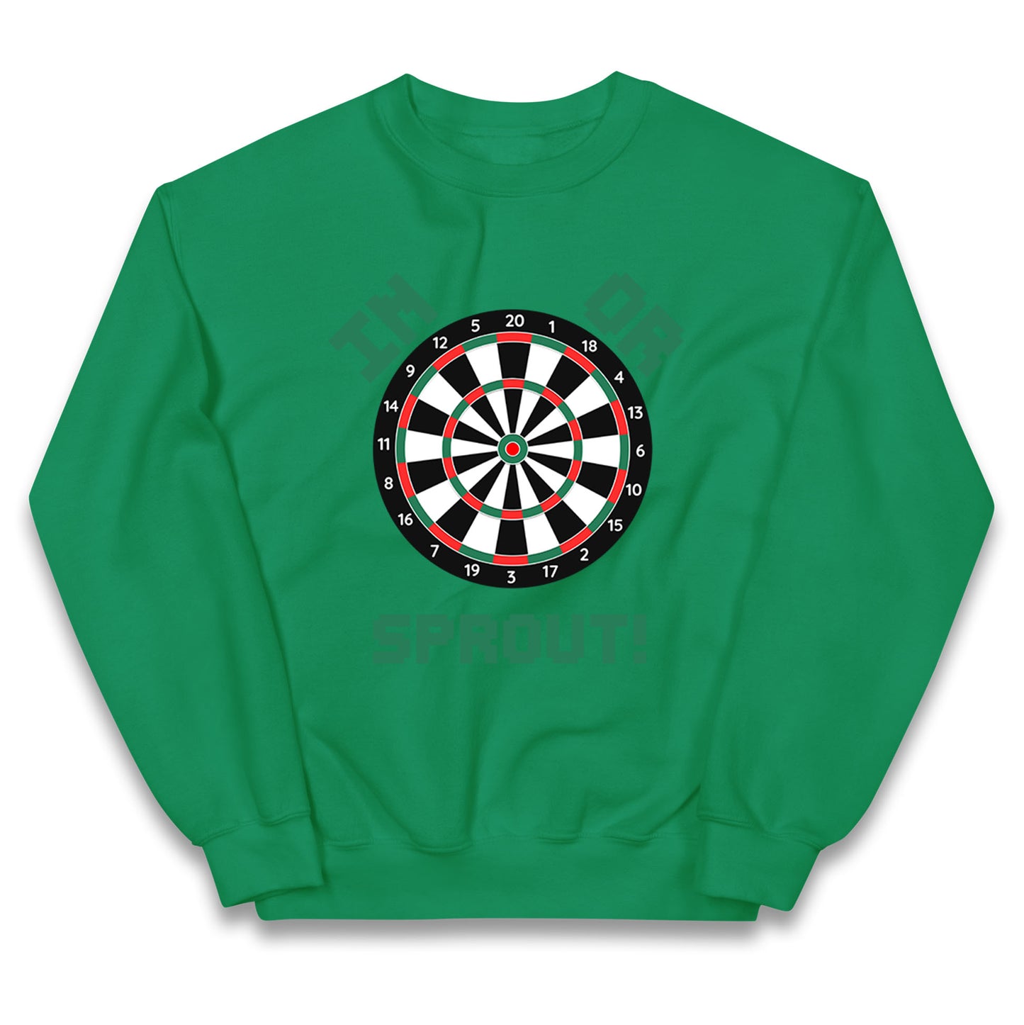 dartboard christmas jumper