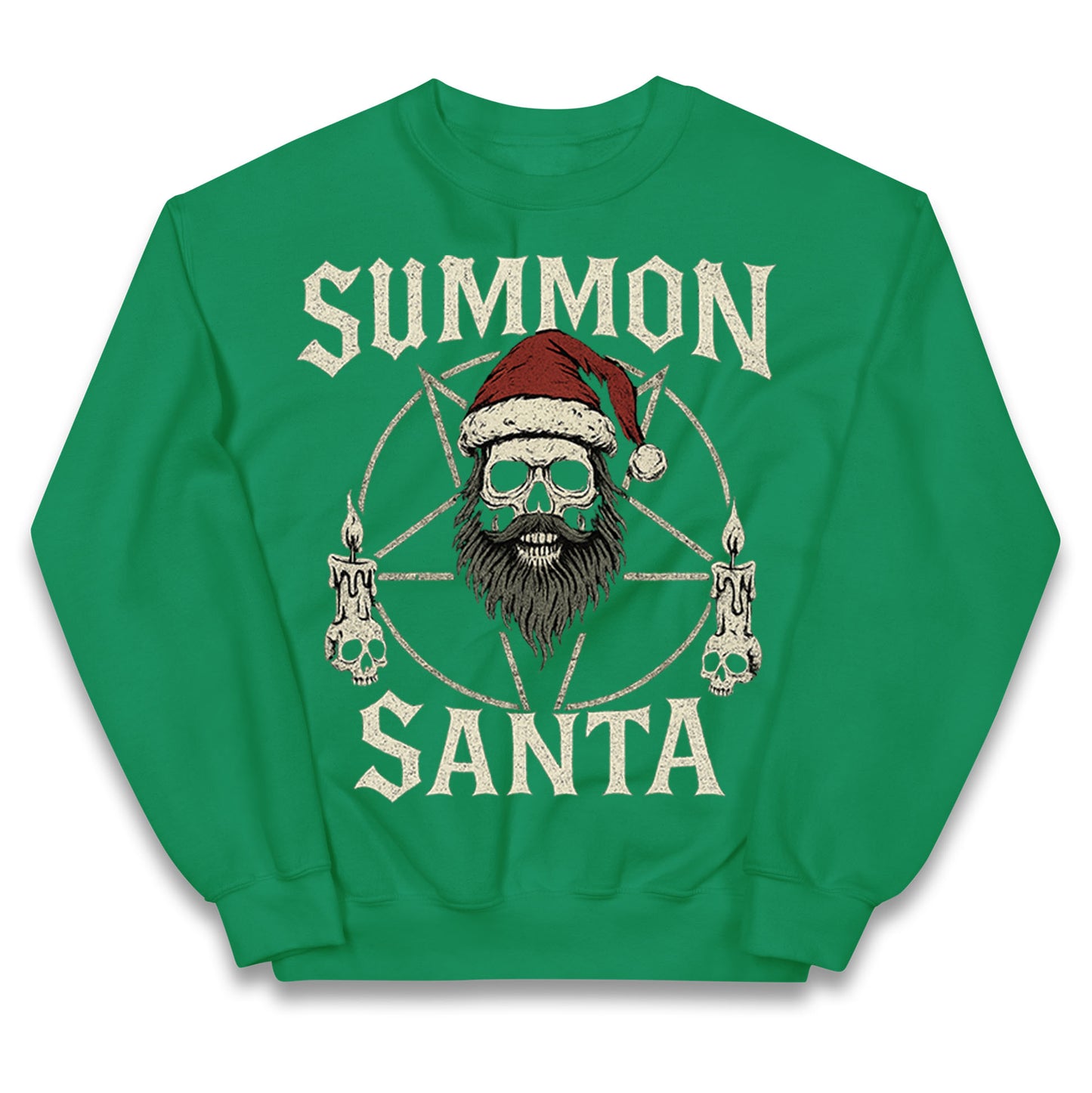 Goth Christmas Kids Jumper