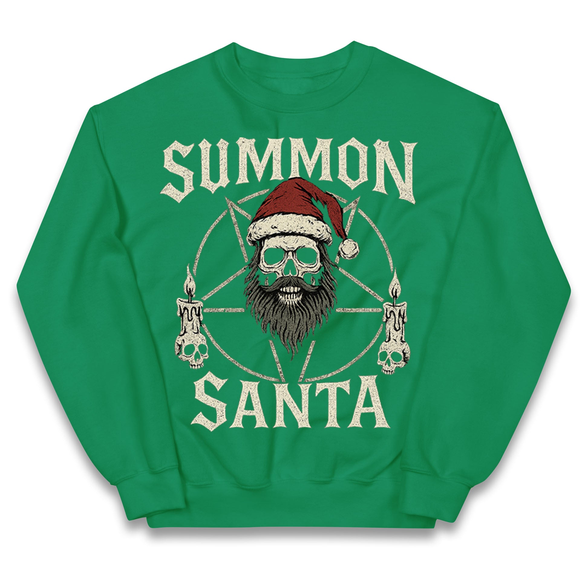 Goth Christmas Kids Jumper