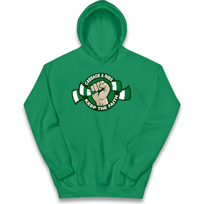 Hibernian Fans Football Kids Hoodie