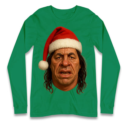 Bret Hart Christmas Longsleeve T Shirt