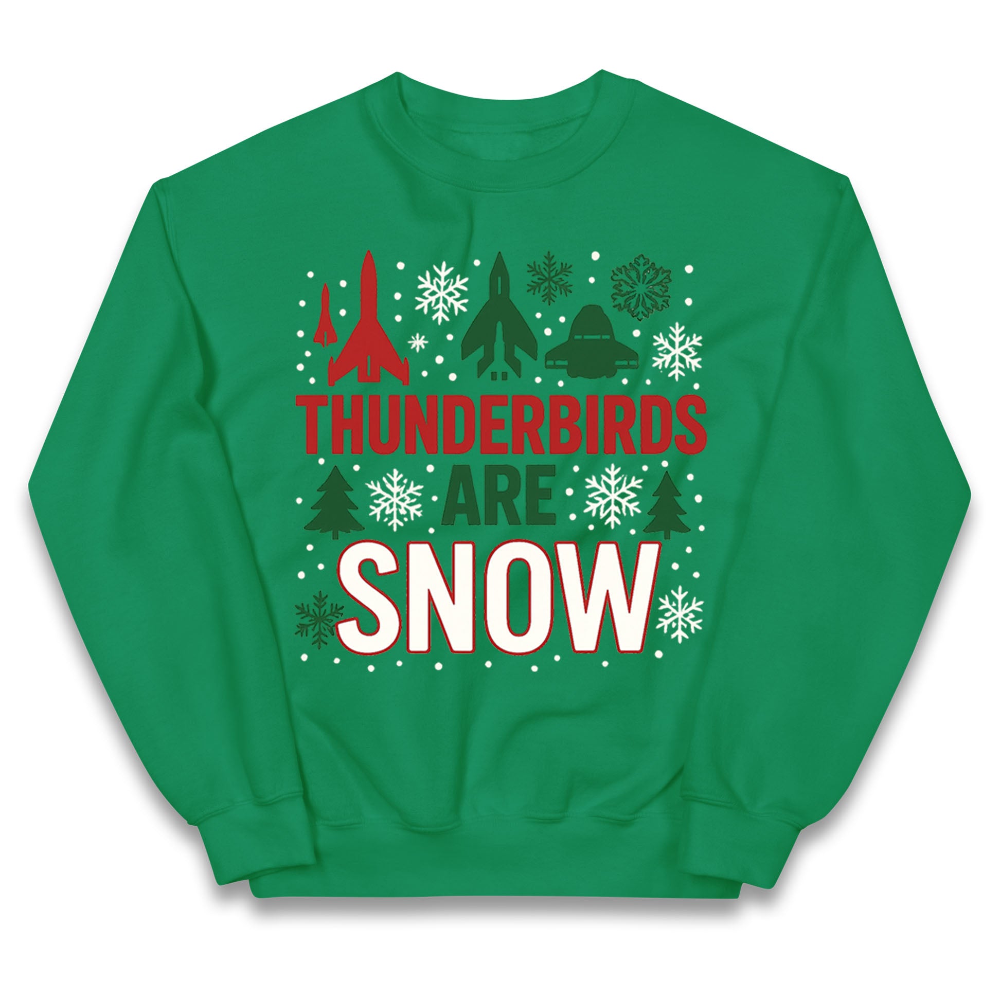 Thunderbirds Christmas Kids Jumper
