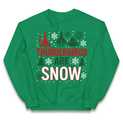 Thunderbirds Christmas Kids Jumper