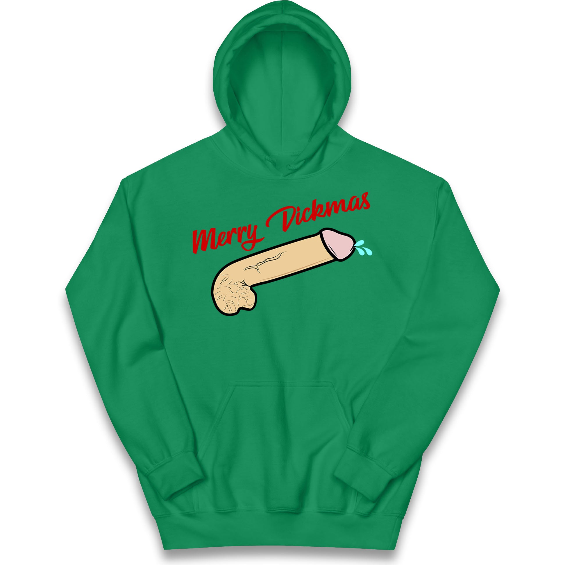 Merry Dickmas Funny Hoodie