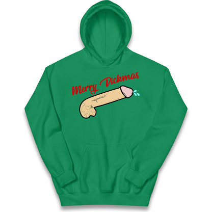 Merry Dickmas Funny Hoodie