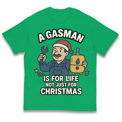 Gasman Christmas Kids T Shirt
