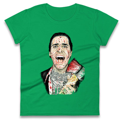 American Psycho Halloween Womens t shirt